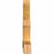 Ekena Millwork Alberta Rough Sawn Timber Gable Bracket, Western Red Cedar, 84"W x 45"H x 6"D x 6"F, 13/12 Pitch GBW084X45X0606ALB00RWR - alternate 5